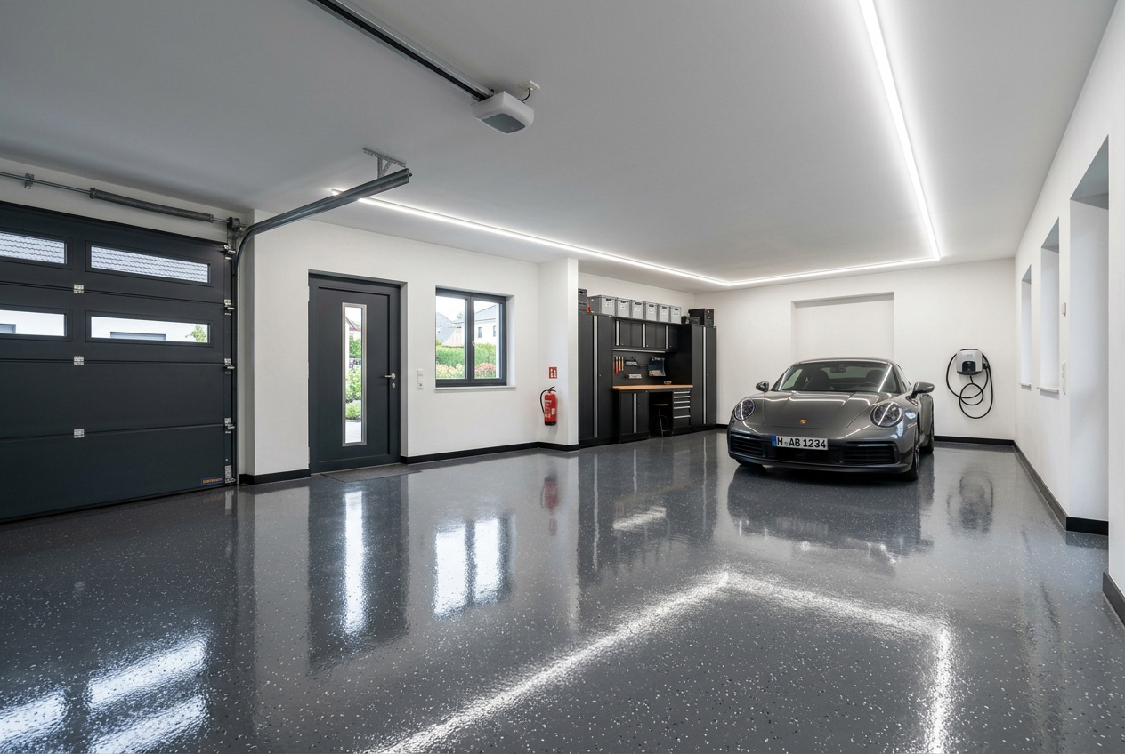 Garagensanierung & PU-Bodenbeschichtung